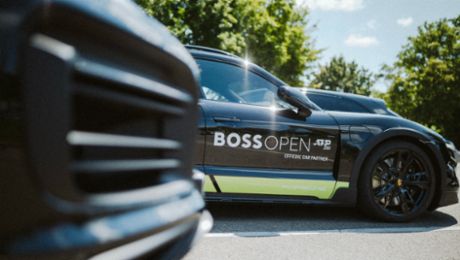 Porsche erneut „Official Car & Mobility Partner” der BOSS Open